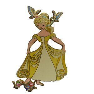 Disney Cinderella Enamel Pin Birds Mice Design Collectible Lapel Pin Collectors